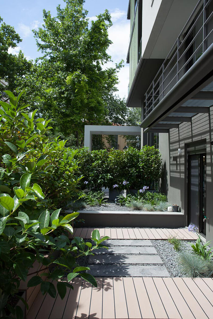 Κατασκευή κήπου σε πόλη